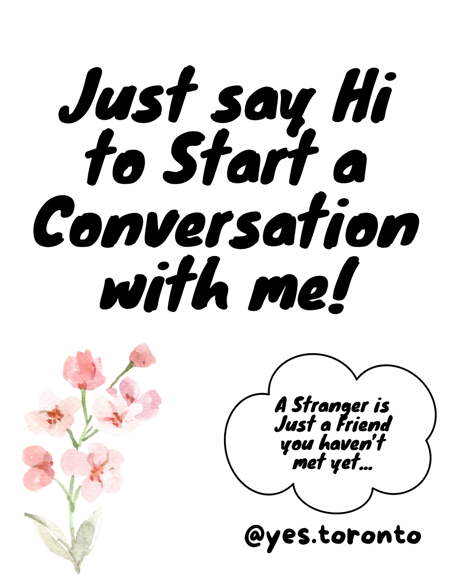 Yes Toronto Signature Tote Bag